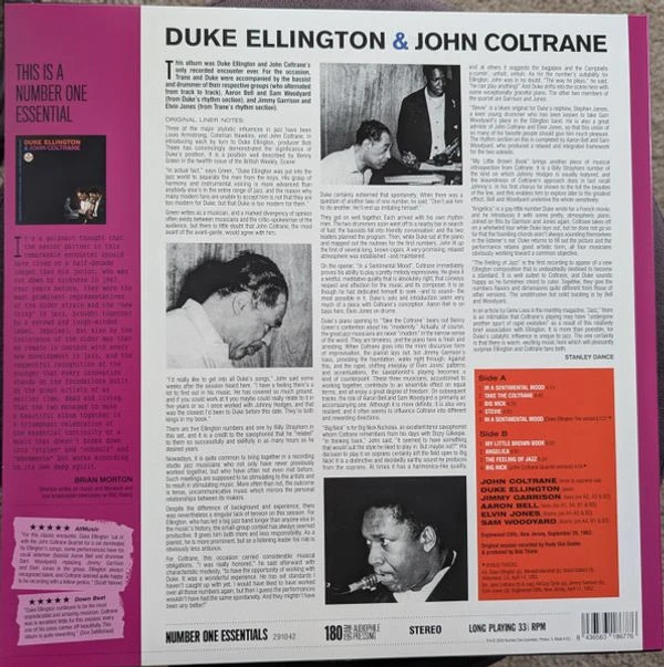 Виниловая пластинка DUKE ELLINGTON & JOHN COLTRANE DUKE ELLINGTON & JOHN COLTRANE