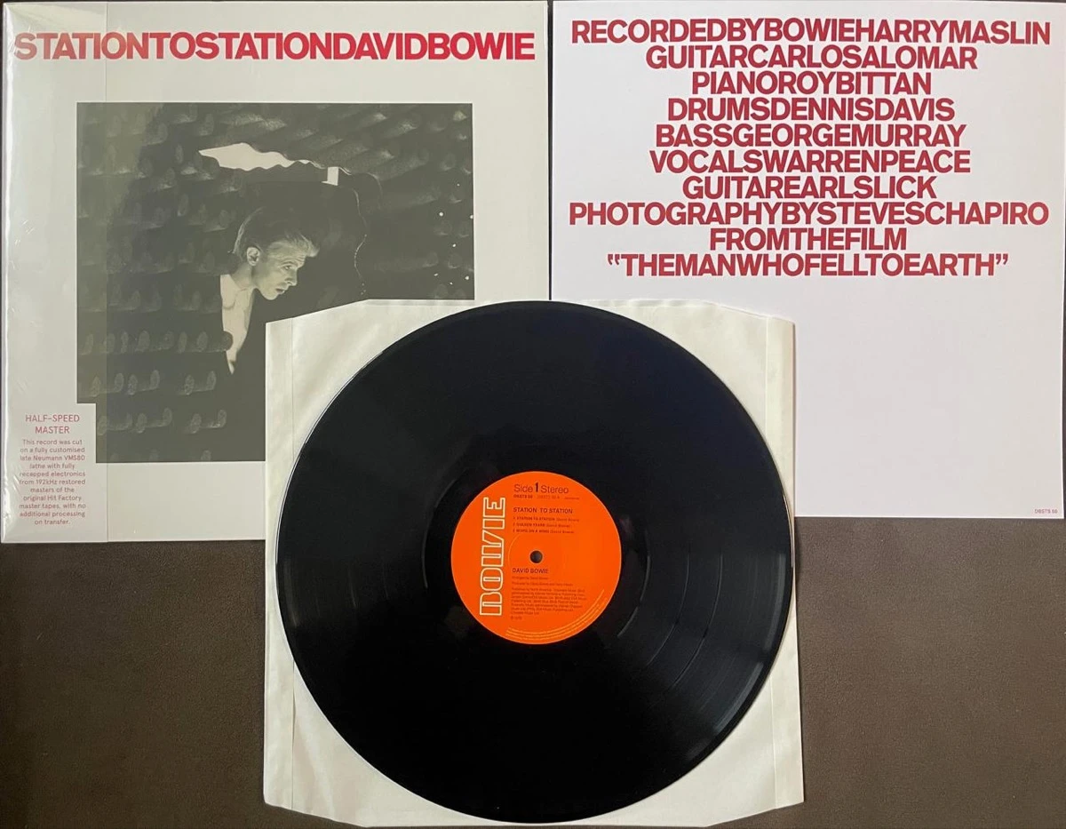 David Bowie Station to Station — виниловая пластинка half-speed master с гейтфолдом