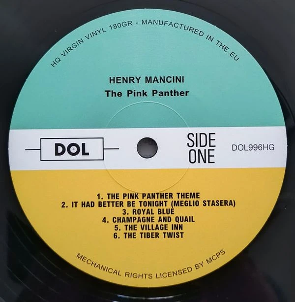 Виниловая пластинка HENRY MANCINI OST THE PINK PANTHER