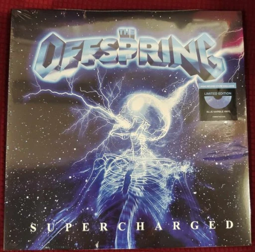 Виниловая пластинка THE OFFSPRING SUPERCHARGED INDIE EXCLUSIVE BLUE MARBLED VINYL EDITION