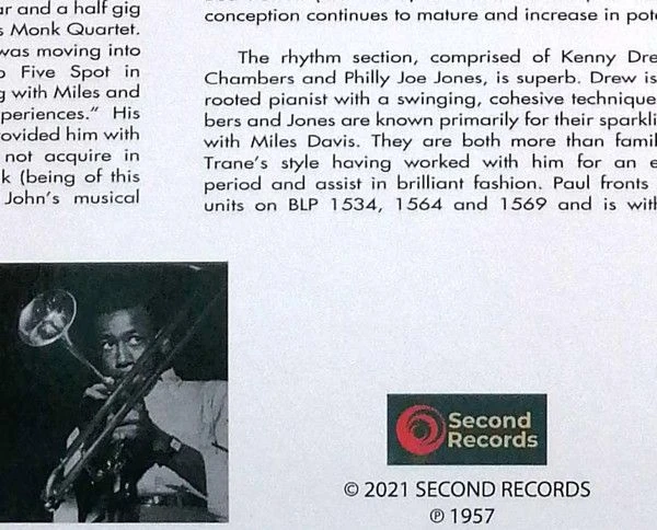 Виниловая пластинка JOHN COLTRANE BLUE TRAIN