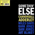 CANNONBALL ADDERLEY — SOMETHIN' ELSE BROWN YELLOW MARBLE VINYL