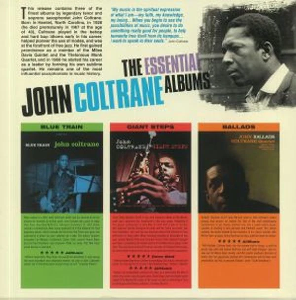 Виниловая пластинка JOHN COLTRANE BALLADS