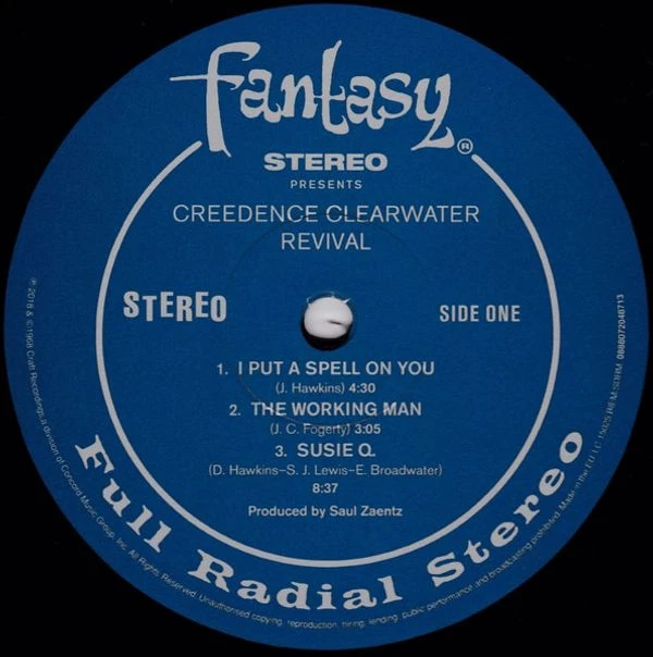 Виниловая пластинка CREEDENCE CLEARWATER REVIVAL CREEDENCE CLEARWATER REVIVAL