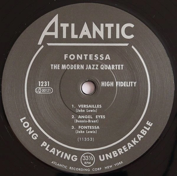 Виниловая пластинка THE MODERN JAZZ QUARTET FONTESSA