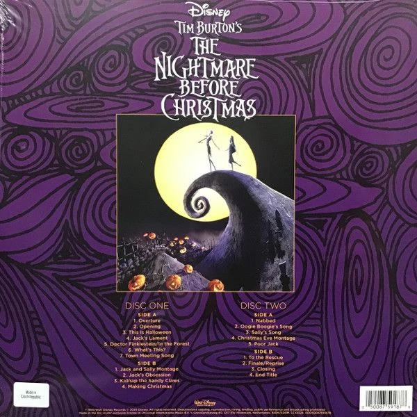 Виниловая пластинка VARIOUS OST THE NIGHTMARE BEFORE CHRISTMAS