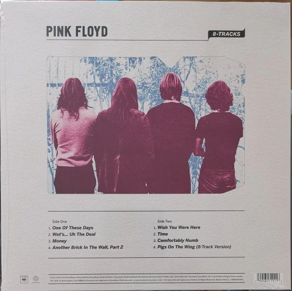 Виниловая пластинка PINK FLOYD 8-TRACKS