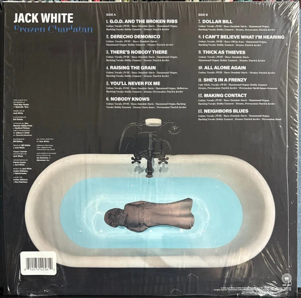 Виниловая пластинка JACK WHITE FROZEN CHARLATAN