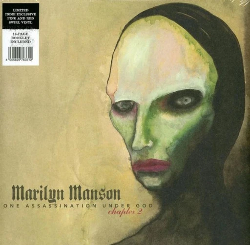 Виниловая пластинка MARILYN MANSON ONE ASSASSINATION UNDER GOD CHAPTER 2 PINK/RED SWIRL VINYL EDITION