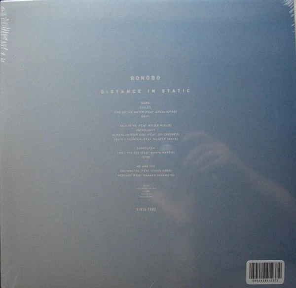Виниловая пластинка BONOBO DISTANCE IN STATIC PASTEL BLUE VINYL EDITION