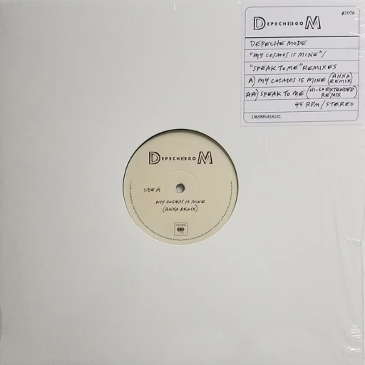 Виниловая пластинка DEPECHE MODE MY COSMOS IS MINE / SPEAK TO ME (REMIXES)