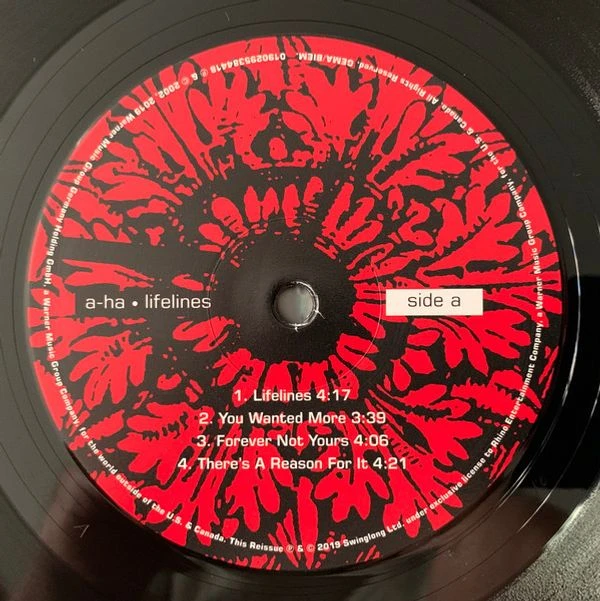 Виниловая пластинка A-HA LIFELINES