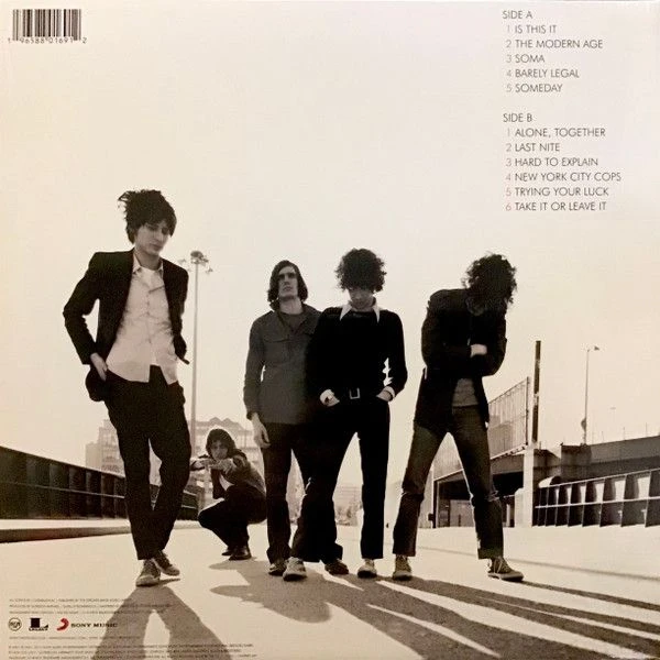 Виниловая пластинка THE STROKES IS THIS IT