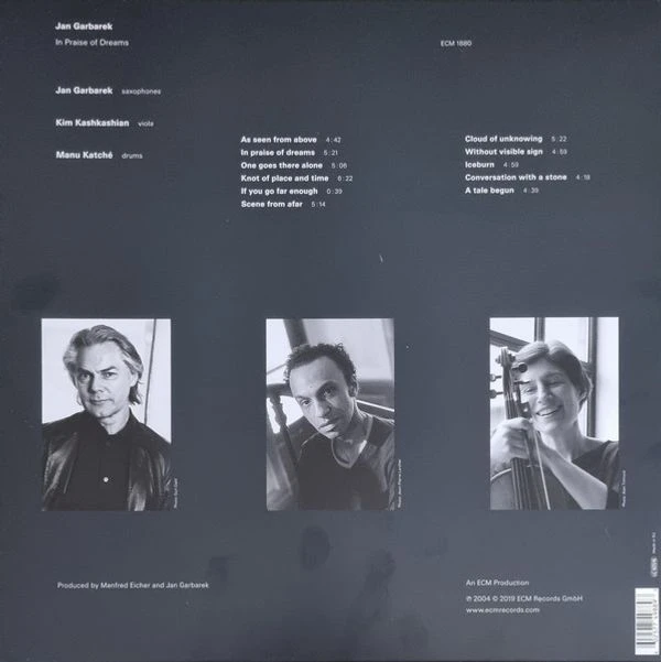 Виниловая пластинка JAN GARBAREK IN PRAISE OF DREAMS