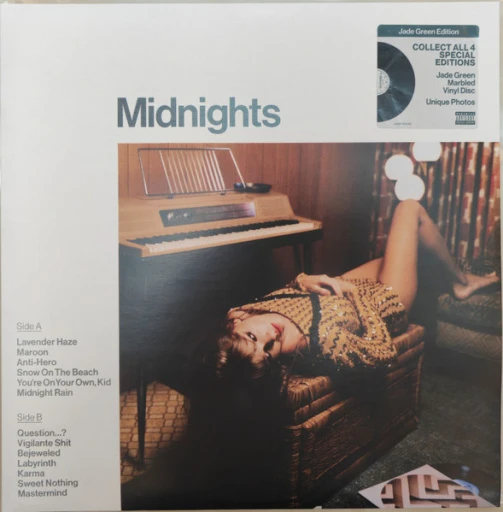Виниловая пластинка TAYLOR SWIFT MIDNIGHTS