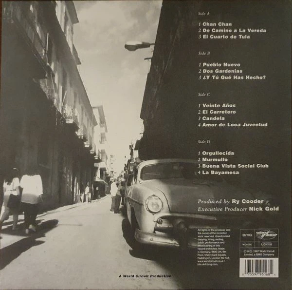 Виниловая пластинка BUENA VISTA SOCIAL CLUB BUENA VISTA SOCIAL CLUB
