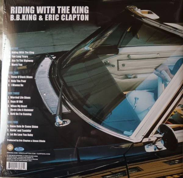 Виниловая пластинка ERIC CLAPTON RIDING WITH THE KING