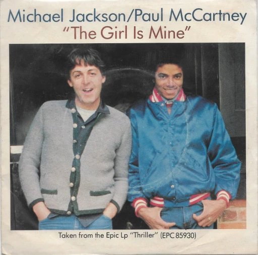 Виниловая пластинка MICHAEL JACKSON THE GIRL IS MINE (VG/VG 7``)