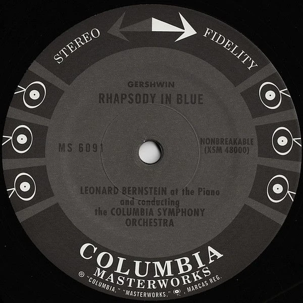 Виниловая пластинка GEORGE GERSHWIN RHAPSODY IN BLUE, AN AMERICAN IN PARIS