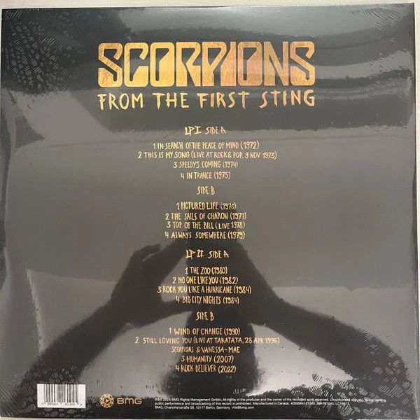 Виниловая пластинка SCORPIONS FROM THE FIRST STING