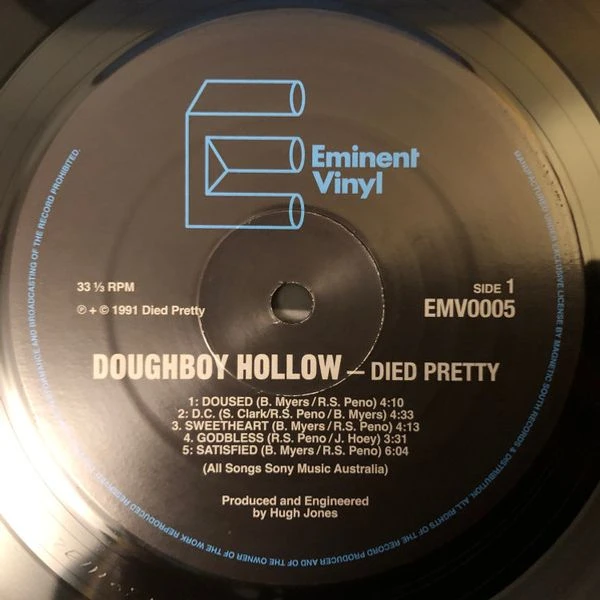 Виниловая пластинка DIED PRETTY DOUGHBOY HOLLOW