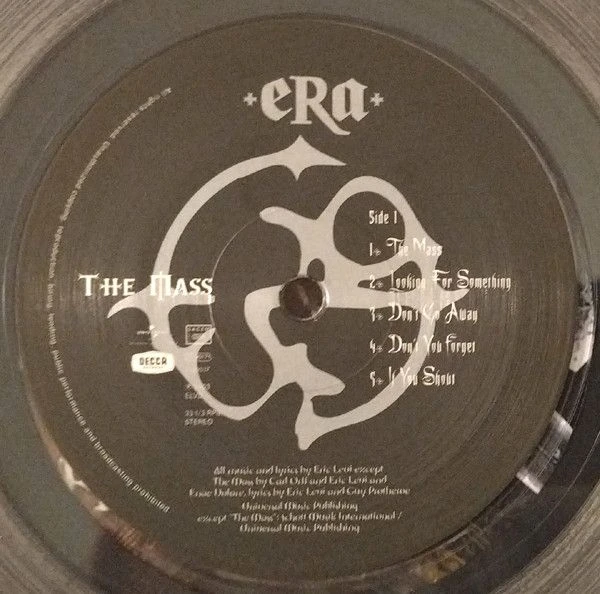 Виниловая пластинка ERA THE MASS LIMITED CRISTAL CLEAR VINYL EDITION
