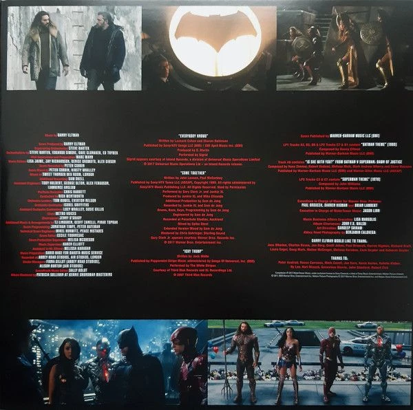 Виниловая пластинка DANNY ELFMAN  JUSATICE LEAGUE