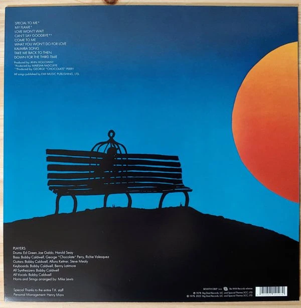 Виниловая пластинка BOBBY CALDWELL BOBBY CALDWELL