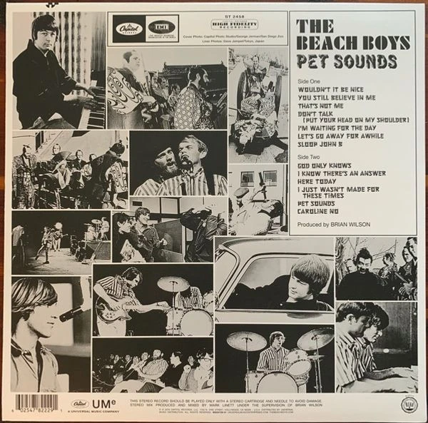 Виниловая пластинка THE BEACH BOYS PET SOUNDS 