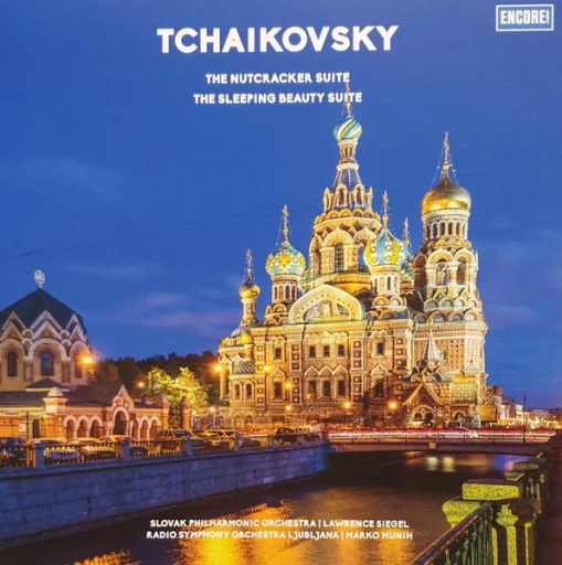 Виниловая пластинка SLOVAK PHILHARMONIC ORCHESTRA TCHAIKOVSKY THE NUTCRACKER SUITE, THE SLEEPING BEAUTY