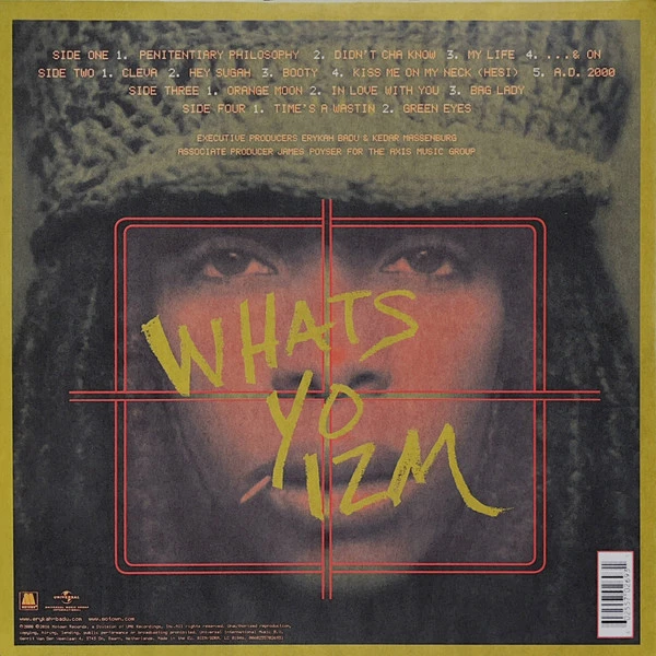 Виниловая пластинка ERYKAH BADU MAMA'S GUN