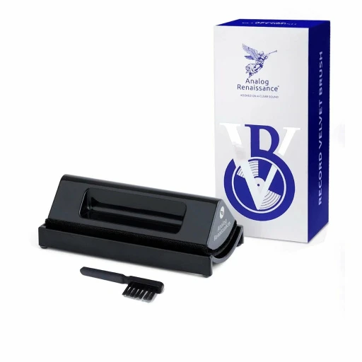 Analog Renaissance Щетка вельветовая Record Velvet Brush черная, AR7151