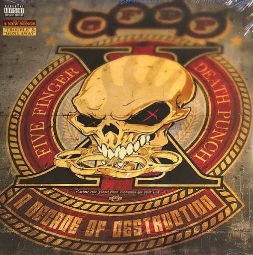 Виниловая пластинка FIVE FINGER DEATH PUNCH A DECADE OF DESTRUCTION