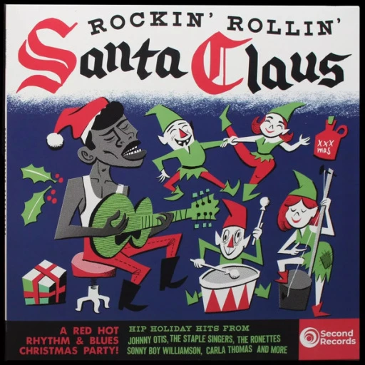 Виниловая пластинка VARIOUS ROCKIN ROLLIN SANTA CLAUS
