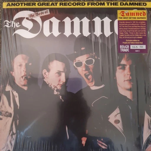 Виниловая пластинка DAMNED ANOTHER GREAT RECORD FROM THE DAMNED: THE BEST OF THE DAMNED