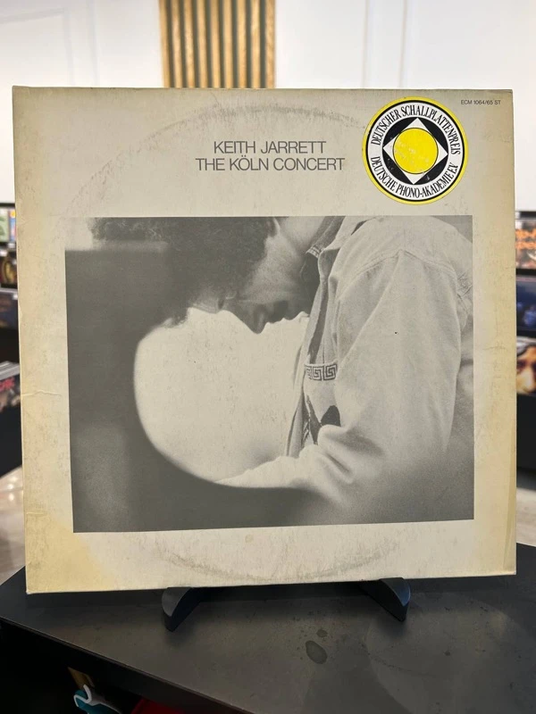 Keith Jarrett — The Köln Concert, первопресс ECM 1064/65 ST с наклейкой Deutscher Schallplattenpreis