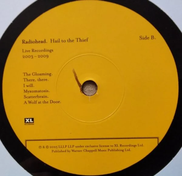 Виниловая пластинка RADIOHEAD HAIL TO THE THIEF