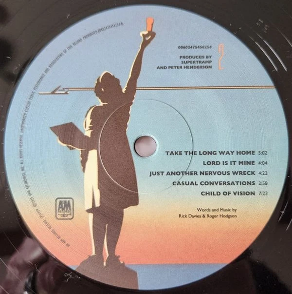 Виниловая пластинка SUPERTRAMP BREAKFAST IN AMERICA