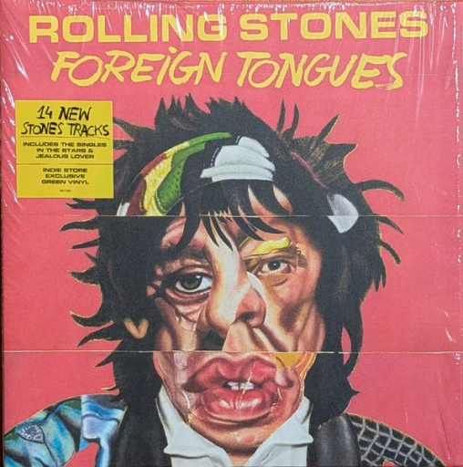Виниловая пластинка ROLLING STONES FOREIGN TONGUES GREEN VINYL EDITION