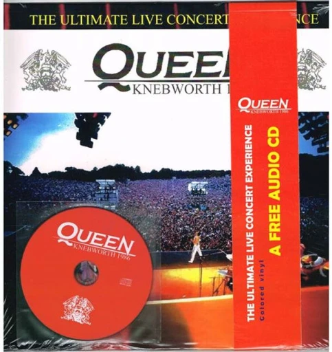 Виниловая пластинка QUEEN KNEBWORTH 1986 COLORED VINYL EDITION