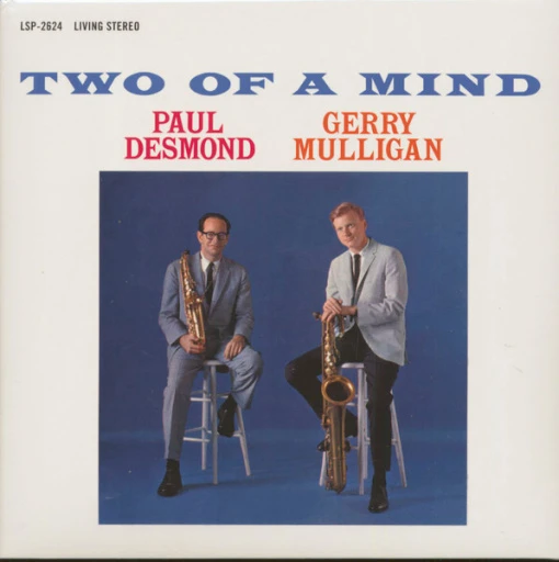 Виниловая пластинка PAUL DESMOND & GERRY MULLIGAN TWO OF A MIND