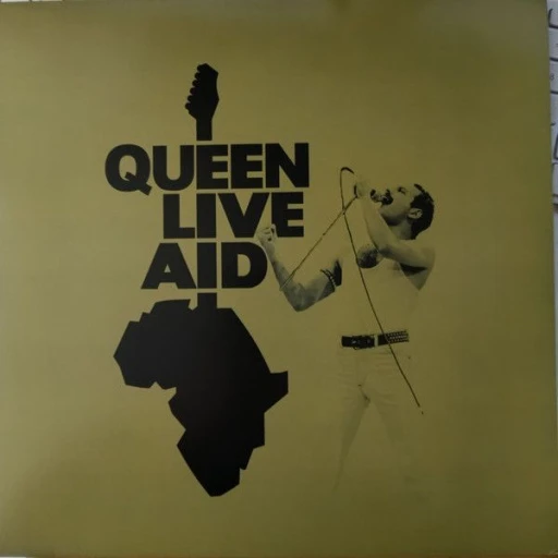 QUEEN — LIVE AID (YELLOW COVER)