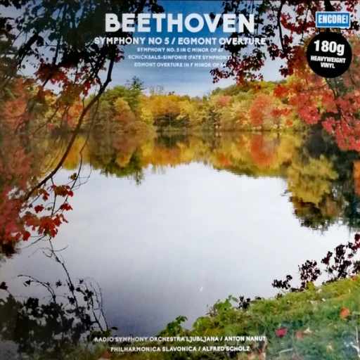 Виниловая пластинка LUDWIG VAN BEETHOVEN SYMPHONY NO 5, EGMONT OVERTURE