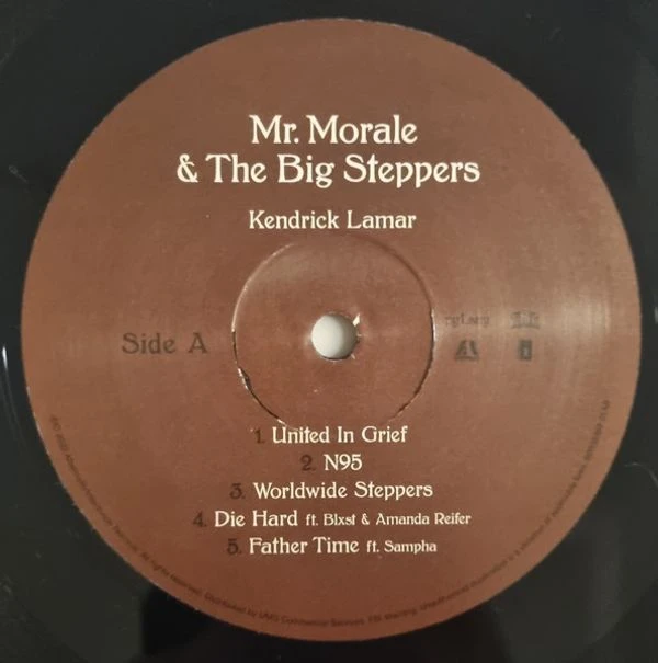Виниловая пластинка KENDRICK LAMAR Mr. Morale & The Big Steppers