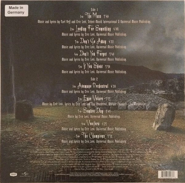 Виниловая пластинка ERA THE MASS LIMITED CRISTAL CLEAR VINYL EDITION