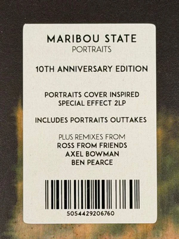 Виниловая пластинка MARIBOU STATE PORTRAITS BLACK FRIDAY RECORD STORE DAY 2025 10TH ANNIVERSARY