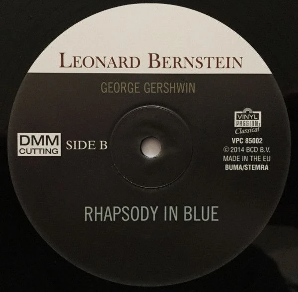 Виниловая пластинка LEONARD BERNSTEIN AN AMERICAN IN PARIS / RHAPSODY IN BLUE