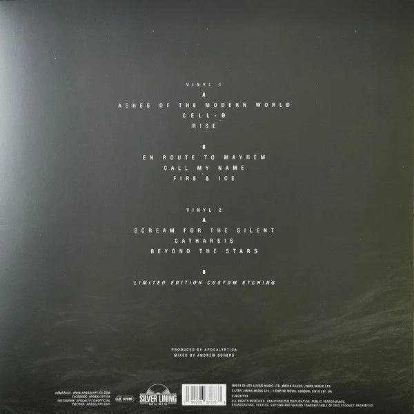 Виниловая пластинка APOCALYPTICA CELL-0