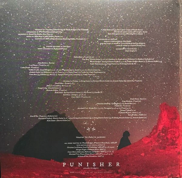 Виниловая пластинка PHOEBE BRIDGERS PUNISHER BLACK VINYL EDITION