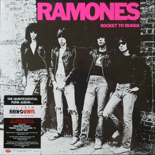 Виниловая пластинка RAMONES ROCKET TO RUSSIA